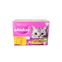 Whiskas 1+ Pouch Poultry Feasts In Jelly 85g